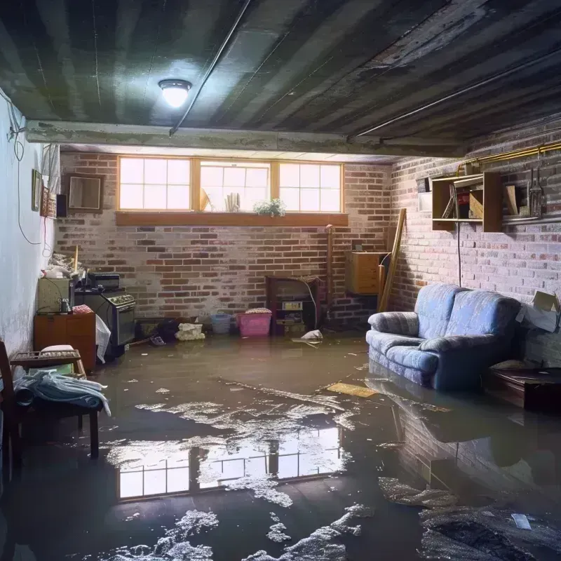 Flooded Basement Cleanup in Mendon, MA